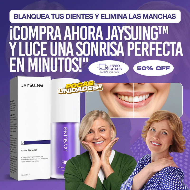 Blanqueador Dental  JaySuing™ V34 Compra uno y Llévate Otro Gratis 1+1